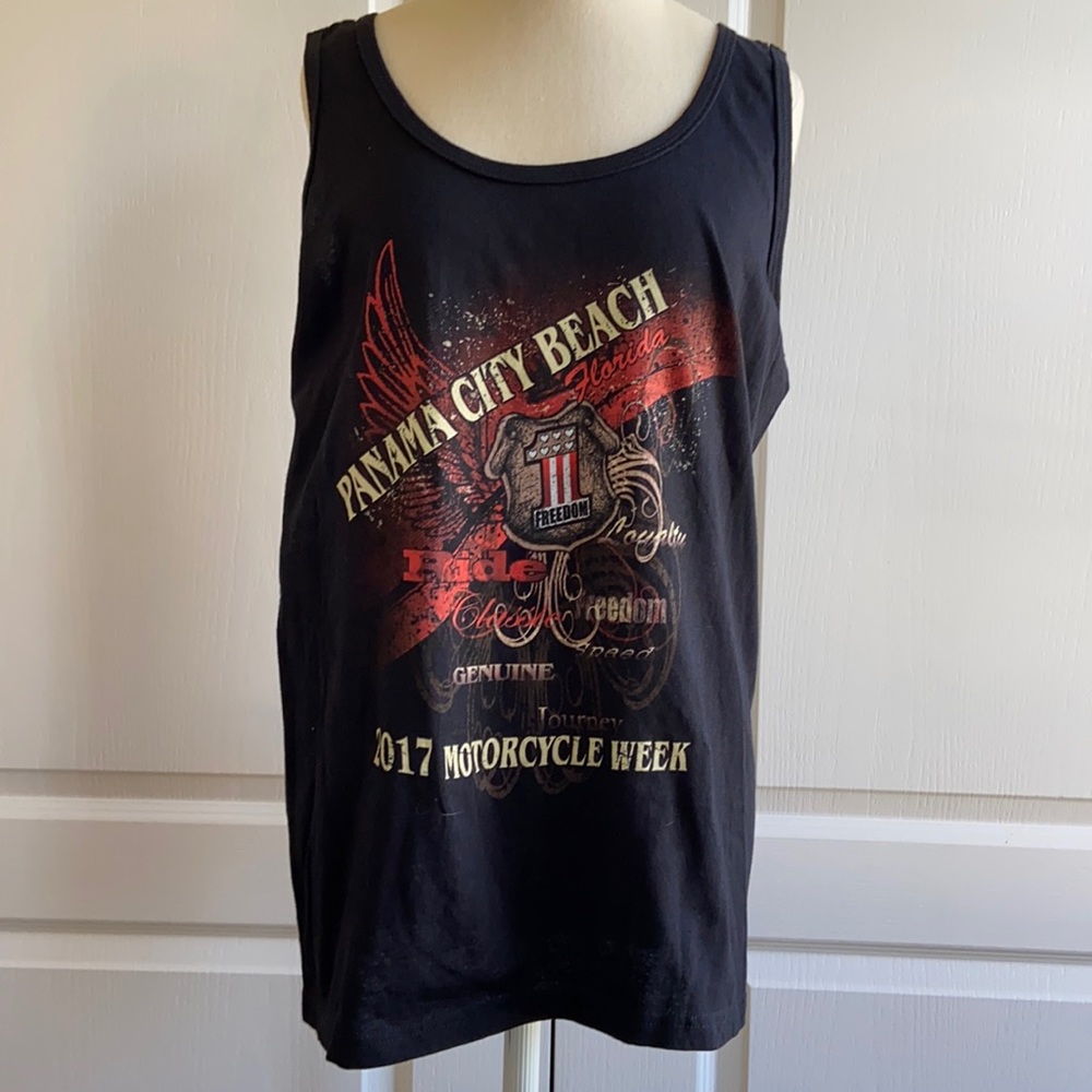 ☀️2 for 10 Panama City beach motorcycle week tank top